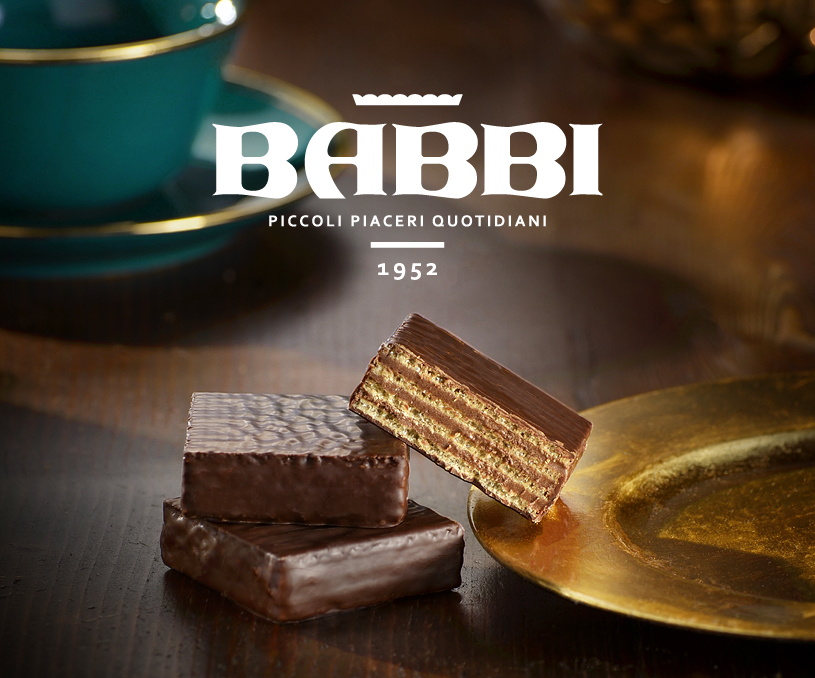 品牌形象 產品包裝設計 ' BABBI 巧克力（意大利進口）